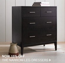 MOW 15% OFF : THE NARROW-LEG DRESSERS