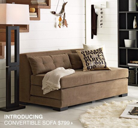 INTRODUCING CONVERTIBLE SOFA
