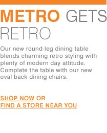 METRO GETS RETRO