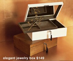 elegant jewelry box