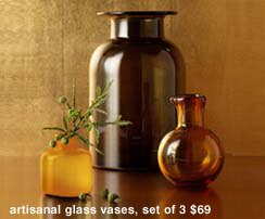 artsinal glass vases