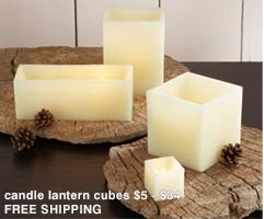 candle lantern cubes