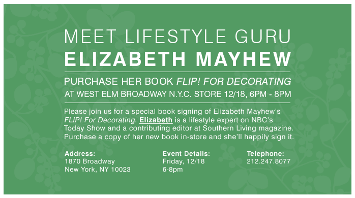 MEET LIFESTYLE GURU ELIZABETH MAYHEW
