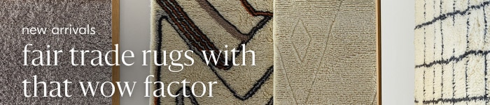 fair trade rugs with that wow factor