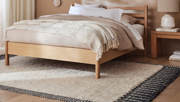 the artful & calming bedroom