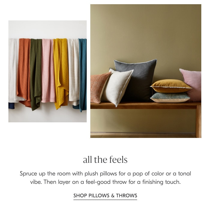 Shop Pillows & Throws