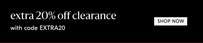 extra 20% off clearance