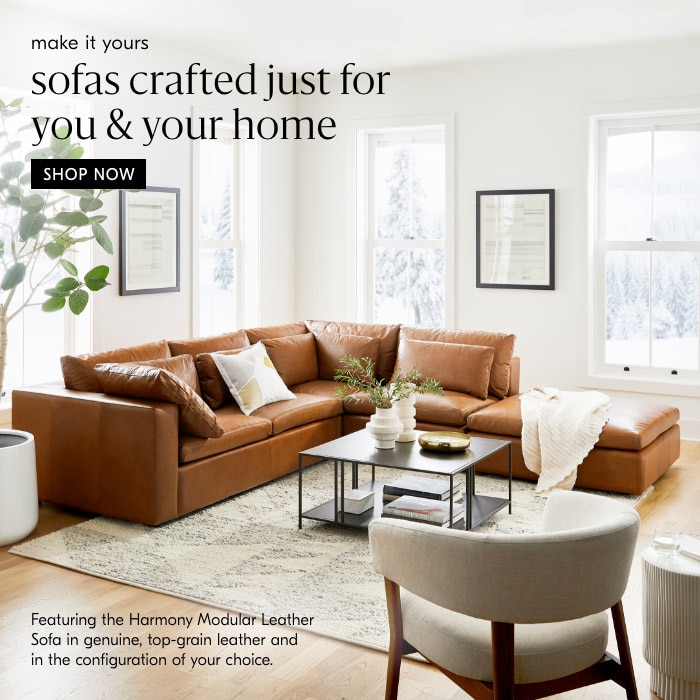 sofas crafted just for you & your home