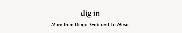dig in