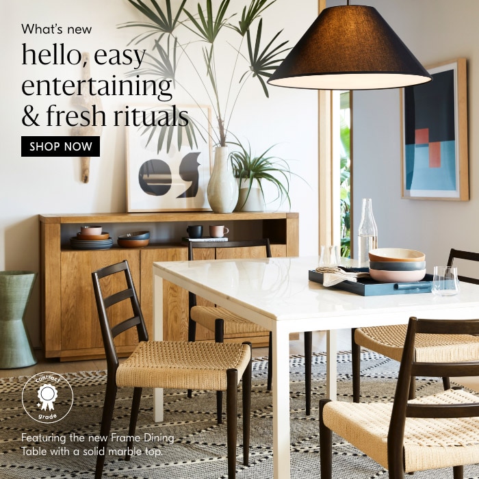 hello, easy entertaining & fresh rituals