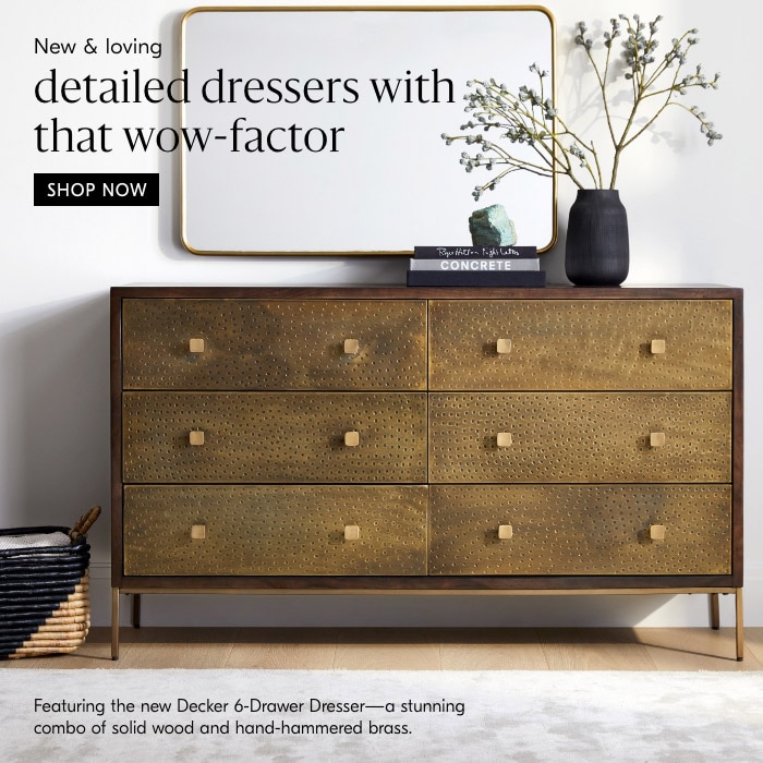 detailed dressers with that wow-factor