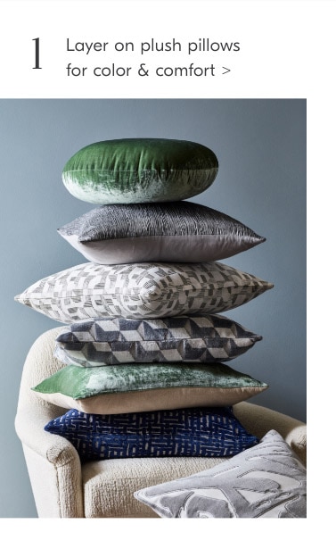 plush pillows
