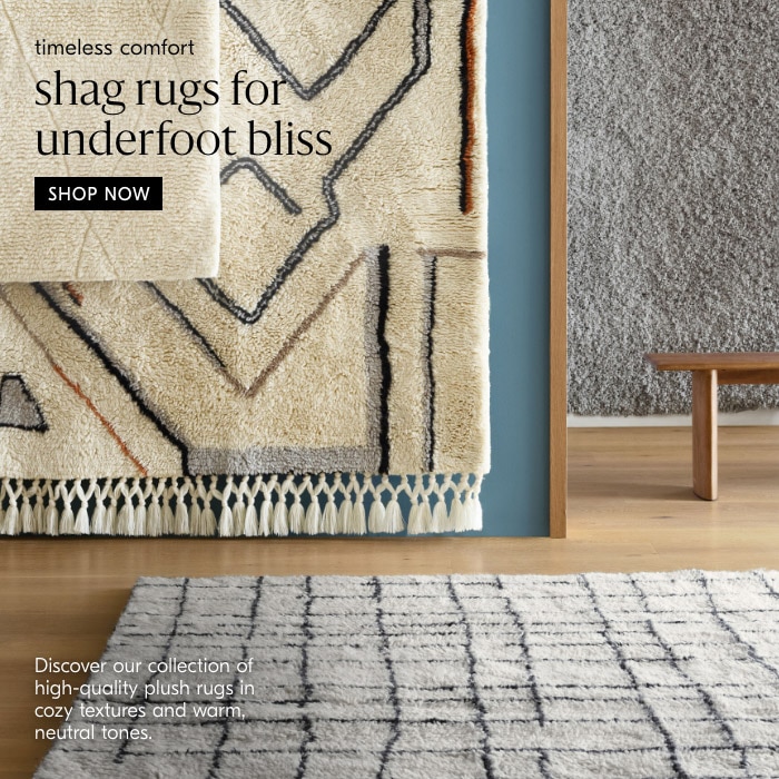 shag rugs for underfoot bliss