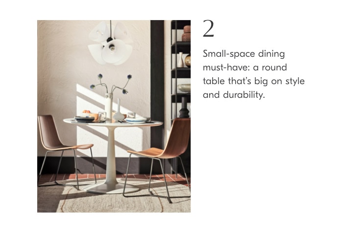 Small-space dining