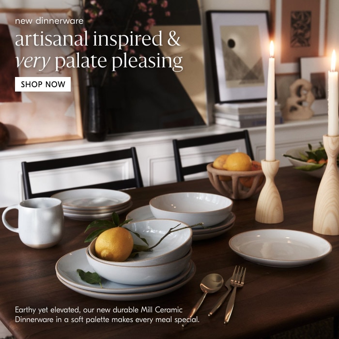 new dinnerware