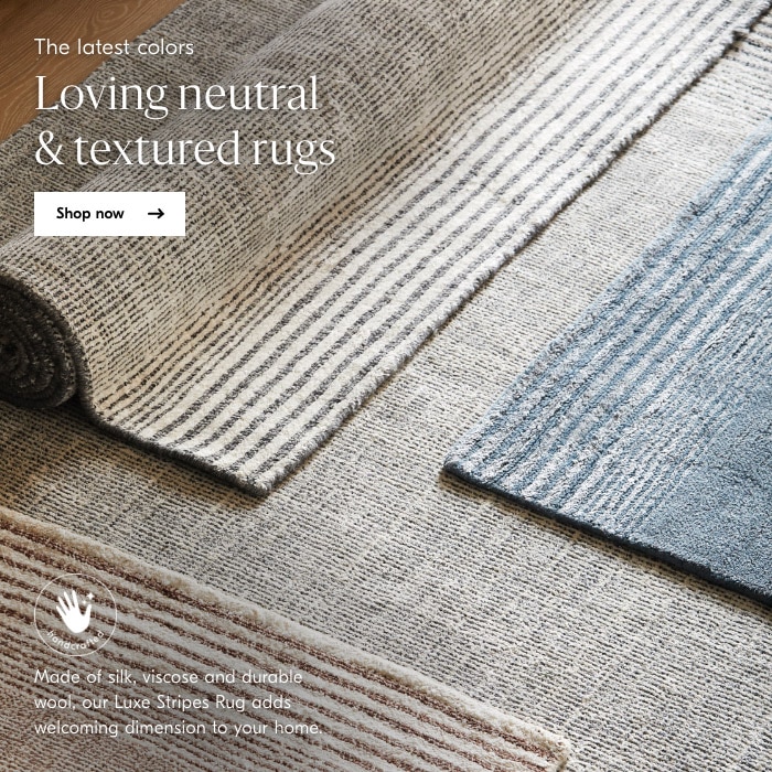 Loving neutral & textured rugs