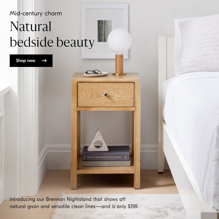 Natural bedside beauty