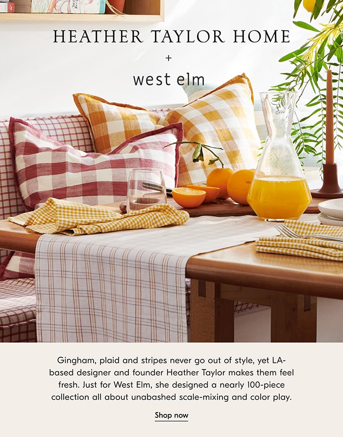 Heather Taylor Home + west elm