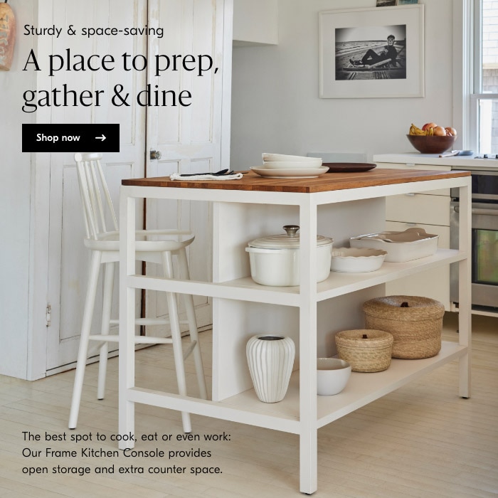A place to prep, gather and dine.