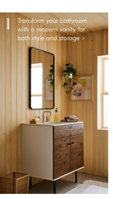 modern vanity