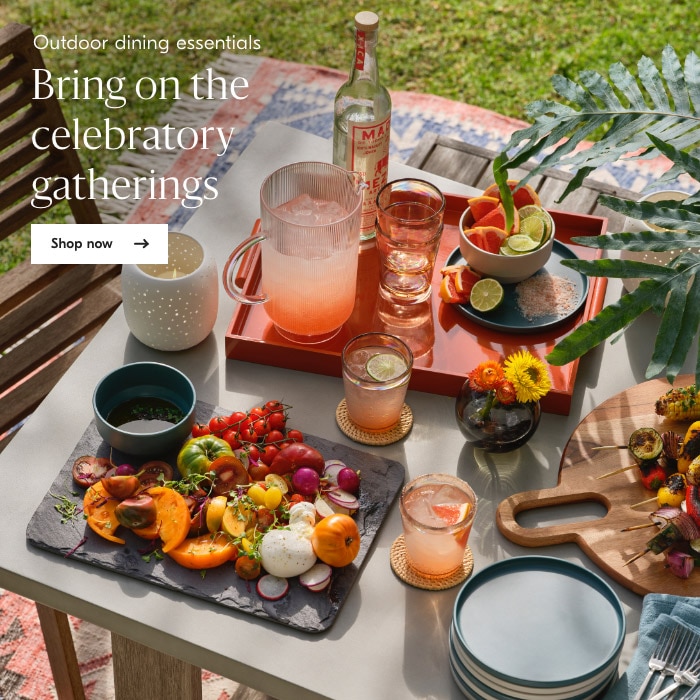 Outdoor dining essentials