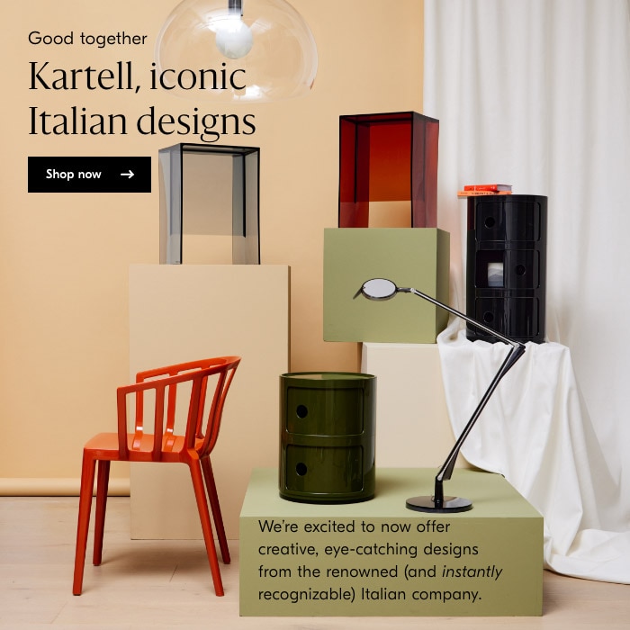 Kartell, iconic Italian designs