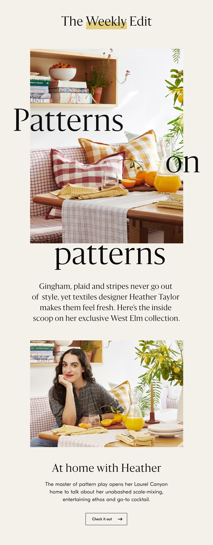 the weekly edit