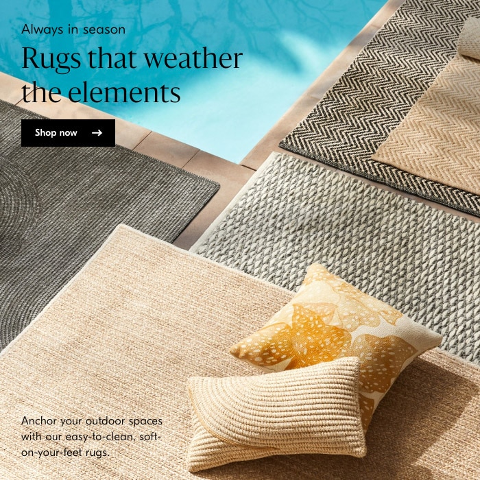 Rugs that weather the elements