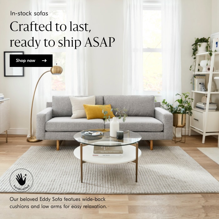 In-stock sofas