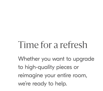 Time for a refresh