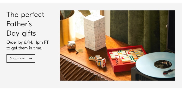 The perfect Father's Day gifts