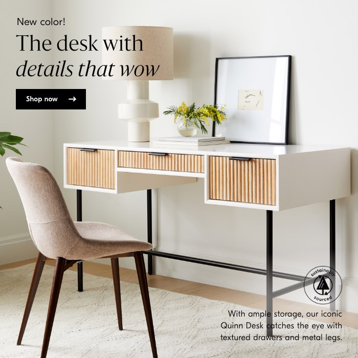The desk with details that wow