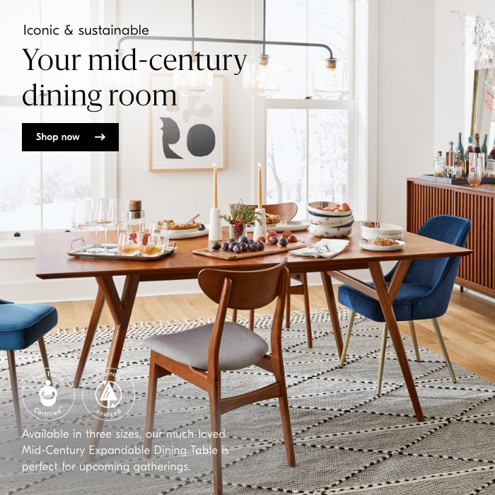 Your mid-century dining room