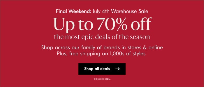 Shop all deals