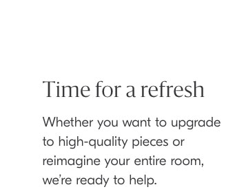 Time for a refresh