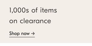 1000s of items on clearance