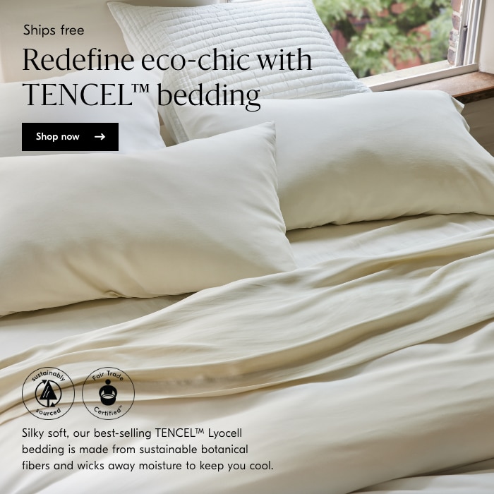 Redefine eco-chic with TENCEL bedding