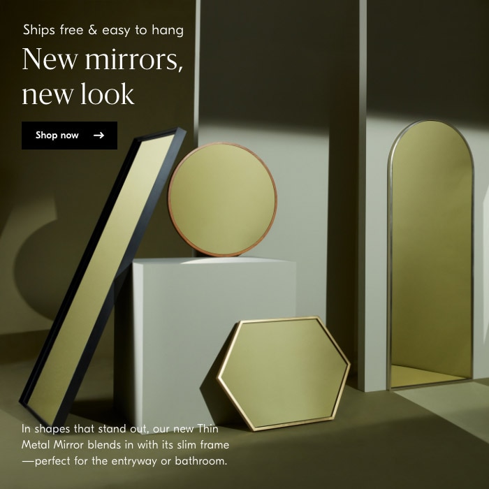 New mirrors, new look