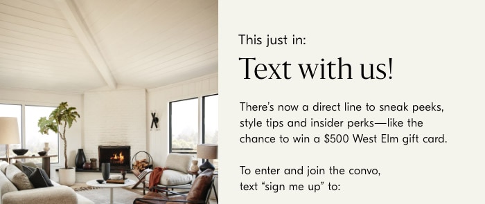 Text with us!