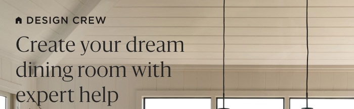 Create your dream dining room with expert help