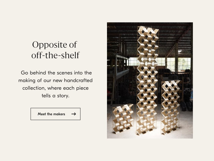 Opposite of off-the-shelf