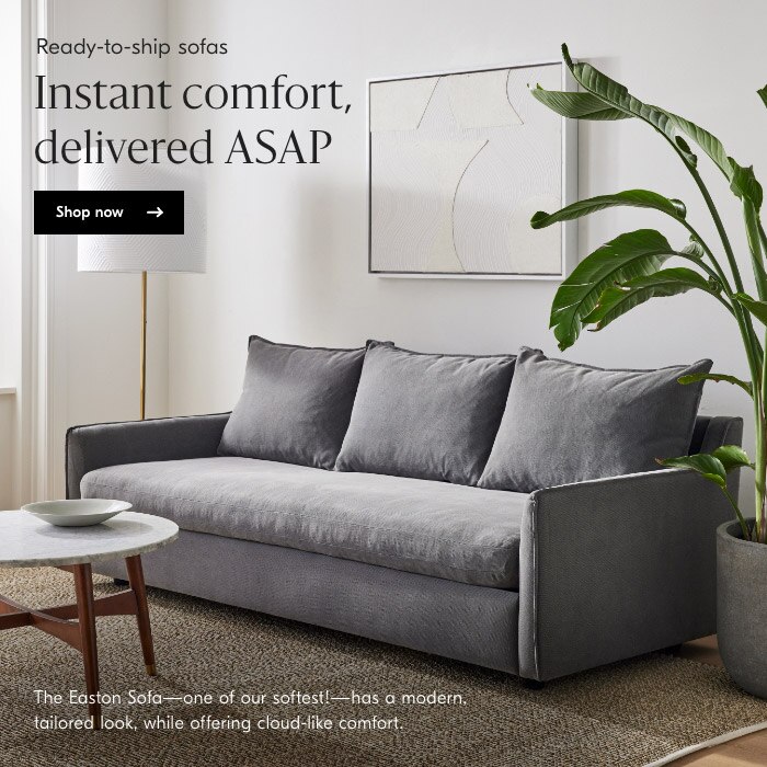 Ready-to-ship sofas
