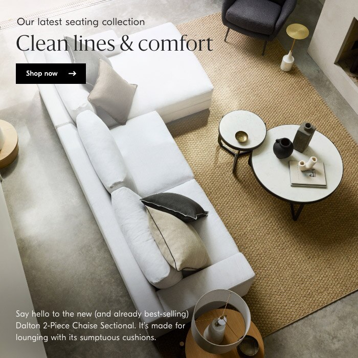 Clean lines & comfort