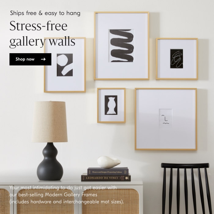 Stress-free gallery walls
