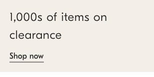 1000s of items on clearance