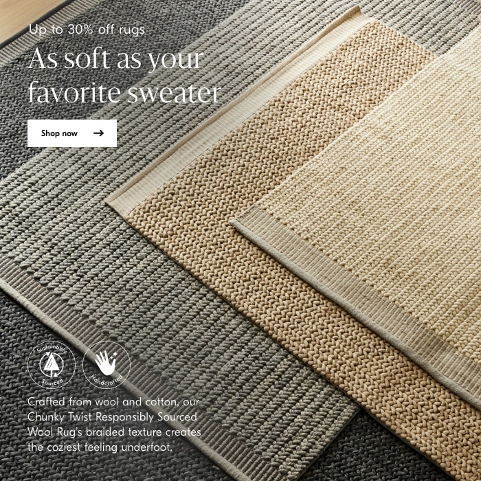 Up to 30% off rugs