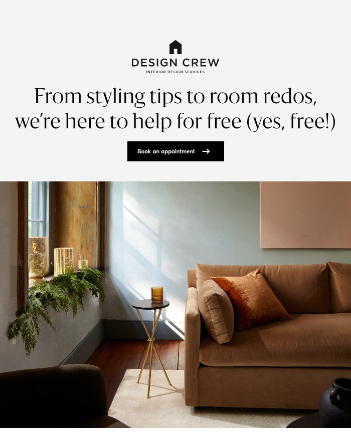 Design Crew. Book an appointment