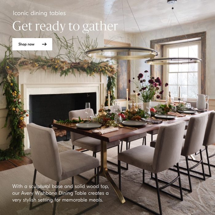 Iconic dining tables