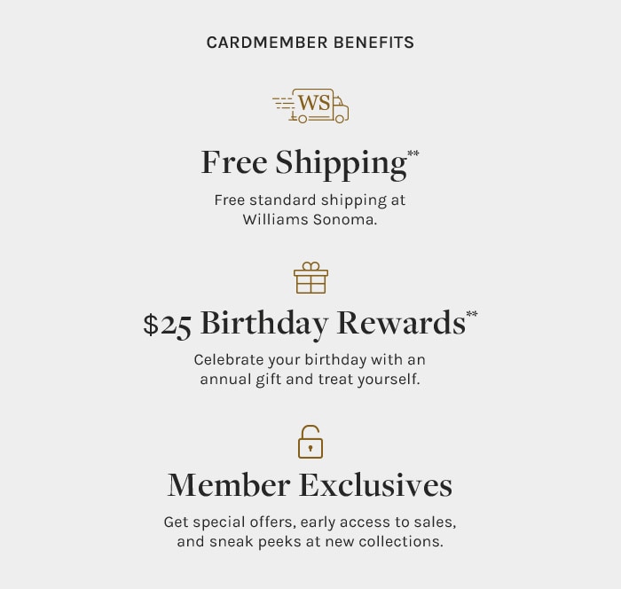Cardmember benefits