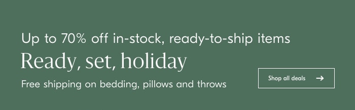 Ready, set, holiday